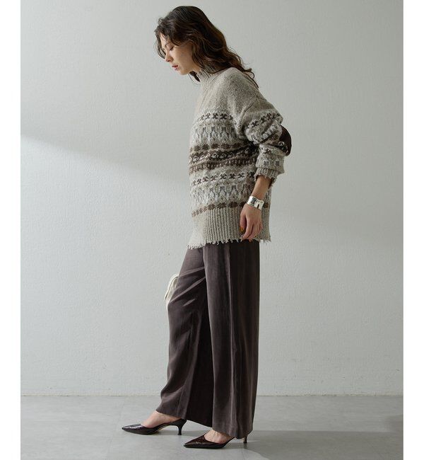  「フェアアイルプルオーバー」|ニット・セーター|