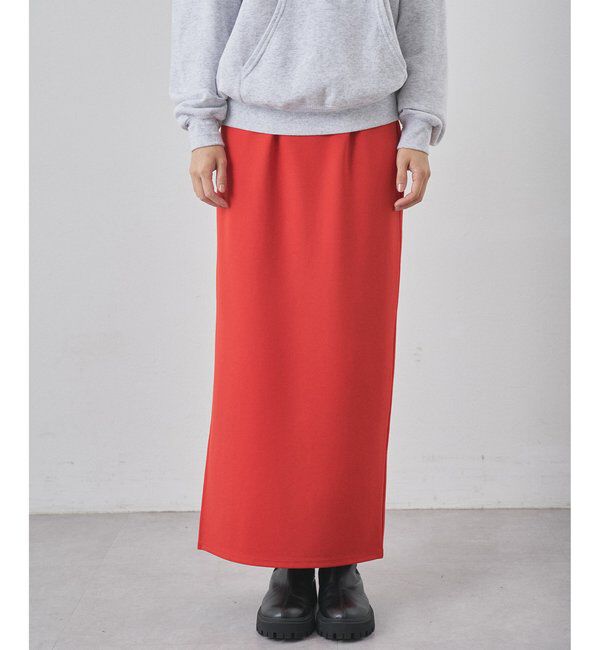  「ストレッチジャージスカート」|スカート|