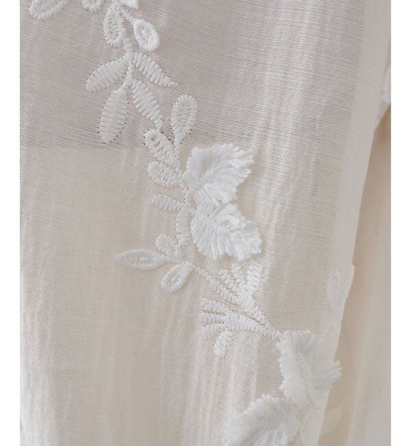  「3D刺繍シャツ」|シャツ・ブラウス|