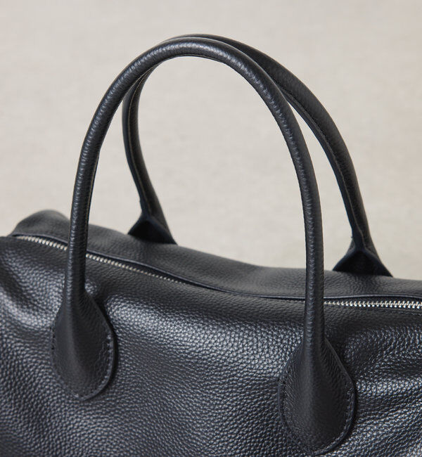  「【牛革/高見え】シュリンクリンボストンバッグ」|ボストンバッグ|