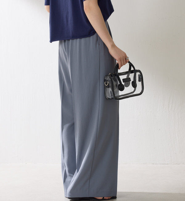  「ジャージワイドパンツ」|チノ|