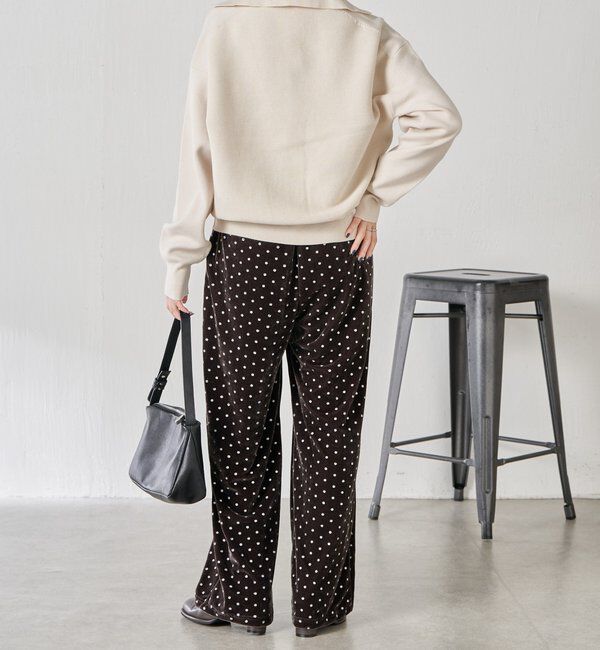  「【襟は取り外し可能】オープンカラーニットカーディガン」|ニット・セーター|