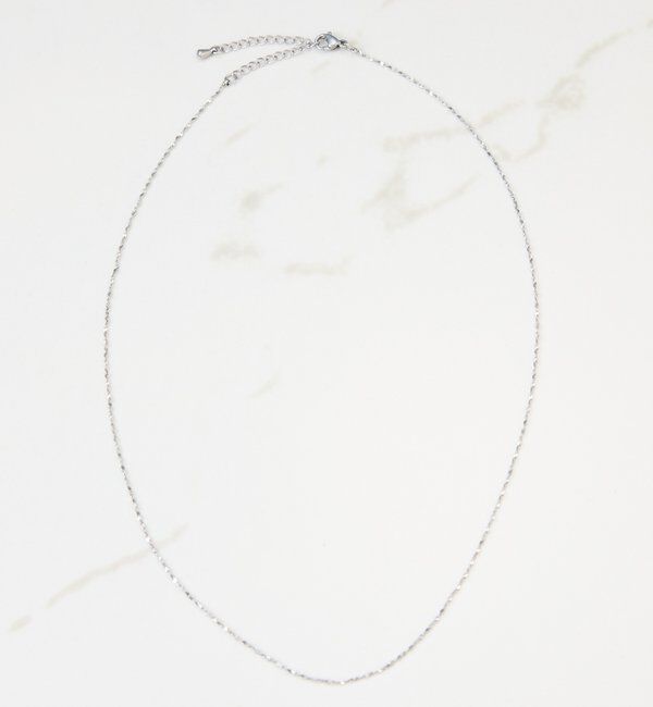  「ステンレスチェーンネックレス」|リング|