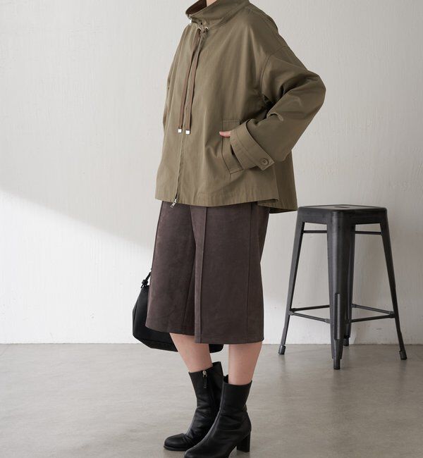  「スタンドカラーブルゾン」|ベスト・ジレ|