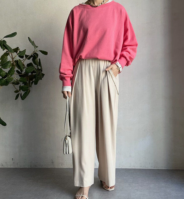  「【新色追加/毎年大人気！】裏毛スウェット」|Tシャツ・カットソー|