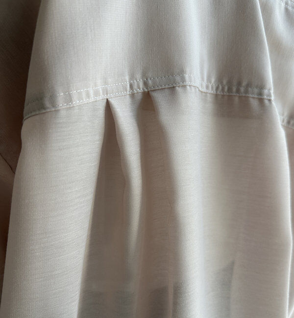  「【新色追加】GOLDボタンVVシャツ」|シャツ・ブラウス|