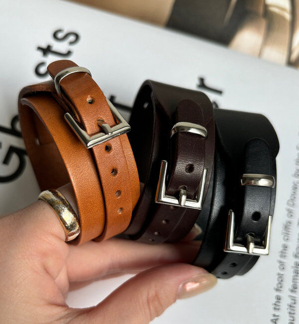  「レザーベルトブレス」|その他|