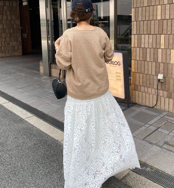  「【新色追加/インフルエンサーSAKURA企画】ラメスウェットタンクセット」|Tシャツ・カットソー|