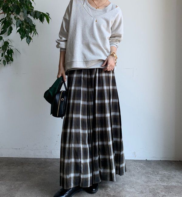  「【新色追加/インフルエンサーSAKURA企画】ラメスウェットタンクセット」|Tシャツ・カットソー|