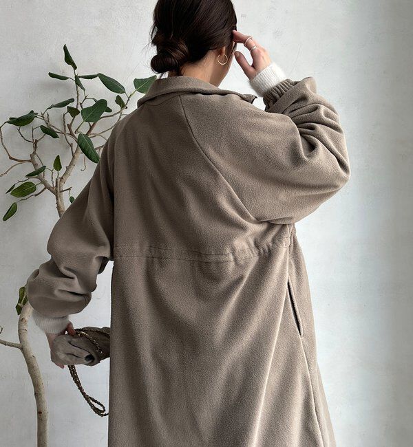  「【WEB限定】フリースロングコート」|その他|