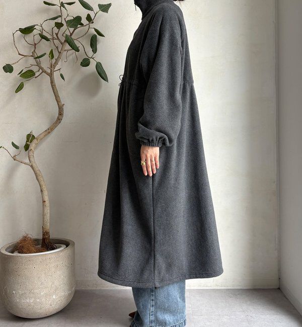  「【WEB限定】フリースロングコート」|その他|