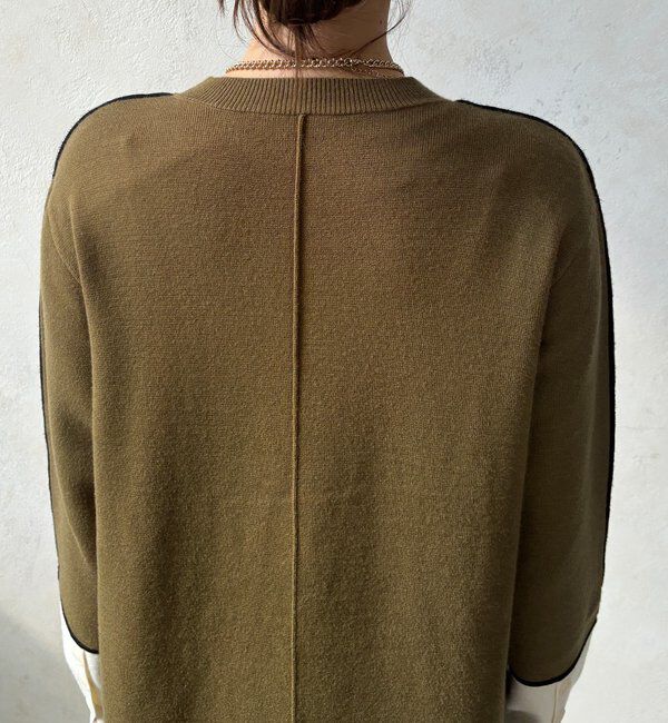  「【WEB限定】ラインデザインミラノリブワンピース」|ワンピース|