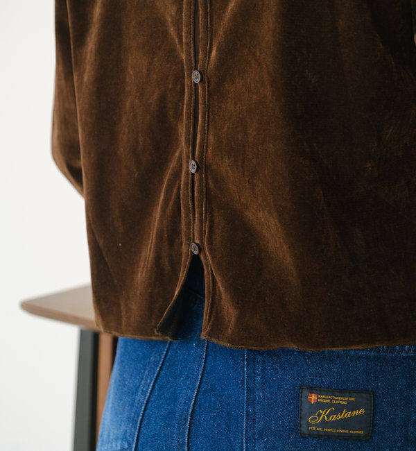  「チュールベロア2WAYカーディガン」|Tシャツ・カットソー|