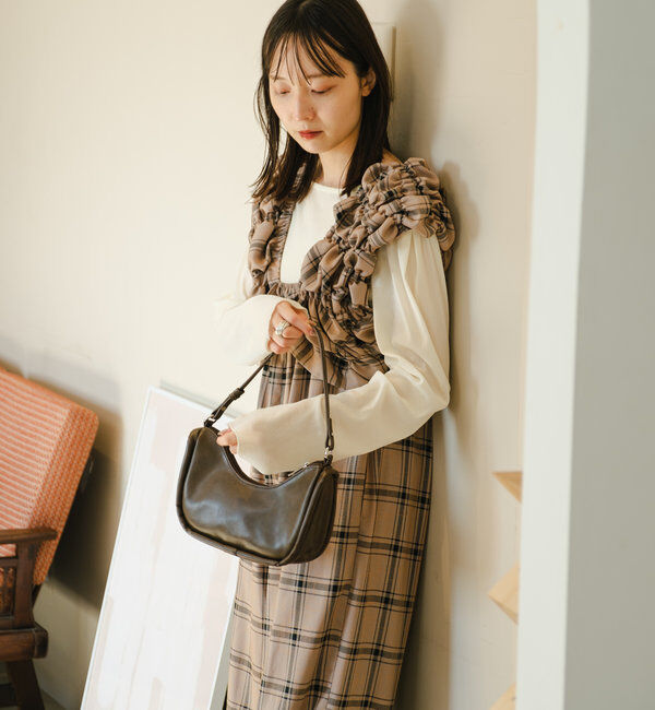  「チュールベロア2WAYカーディガン」|Tシャツ・カットソー|