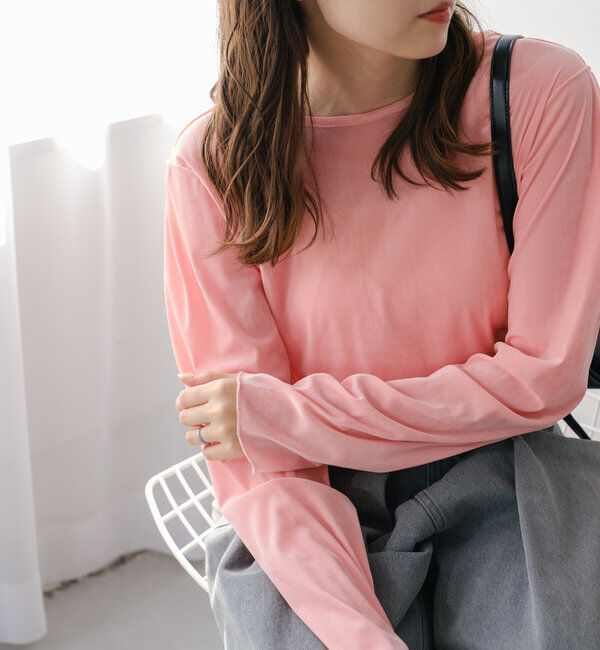  「チュールベロア2WAYカーディガン」|Tシャツ・カットソー|