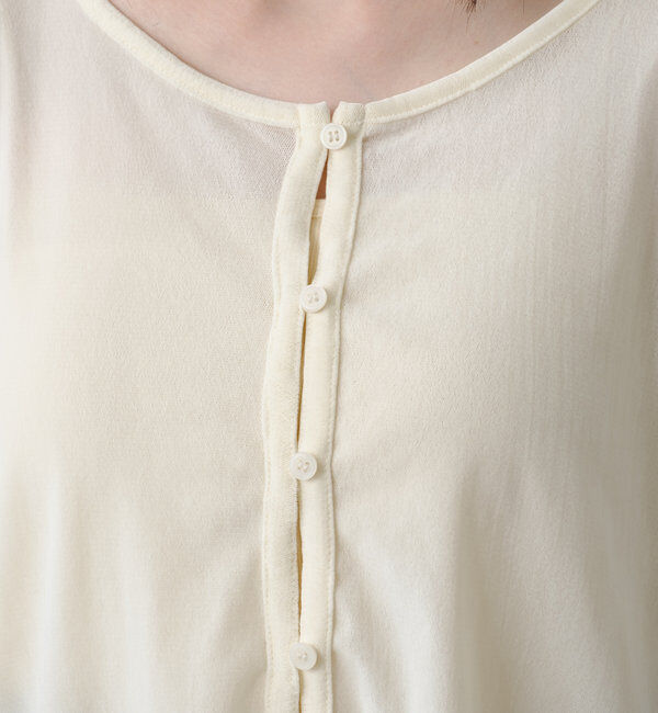  「チュールベロア2WAYカーディガン」|Tシャツ・カットソー|