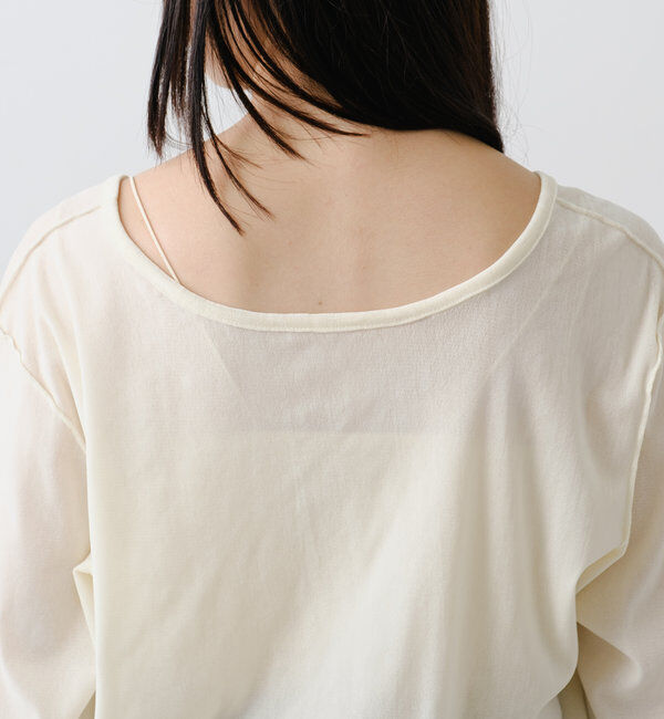  「チュールベロア2WAYカーディガン」|Tシャツ・カットソー|