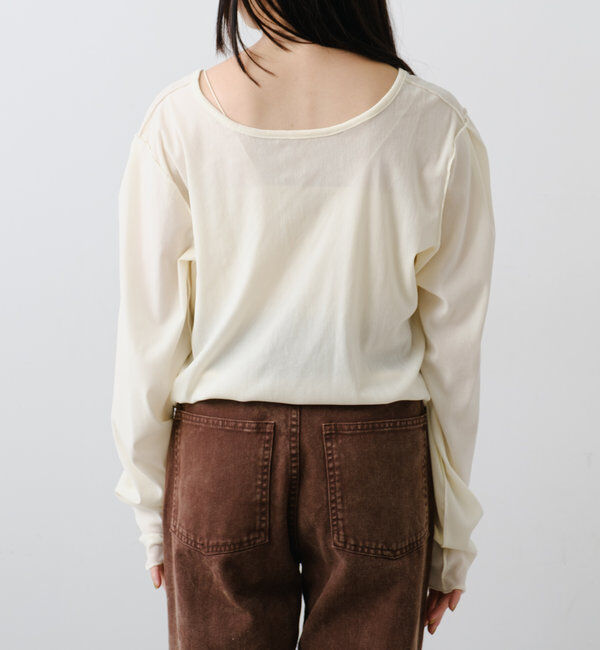  「チュールベロア2WAYカーディガン」|Tシャツ・カットソー|