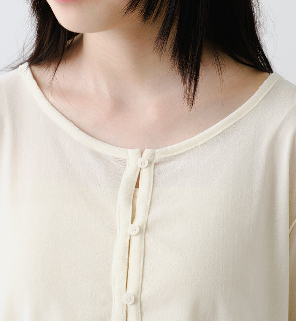  「チュールベロア2WAYカーディガン」|Tシャツ・カットソー|