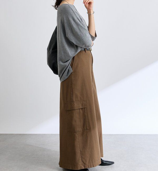  「【MONN.:. （モン）】LOOSE KNIT Tee」|ニット・セーター|