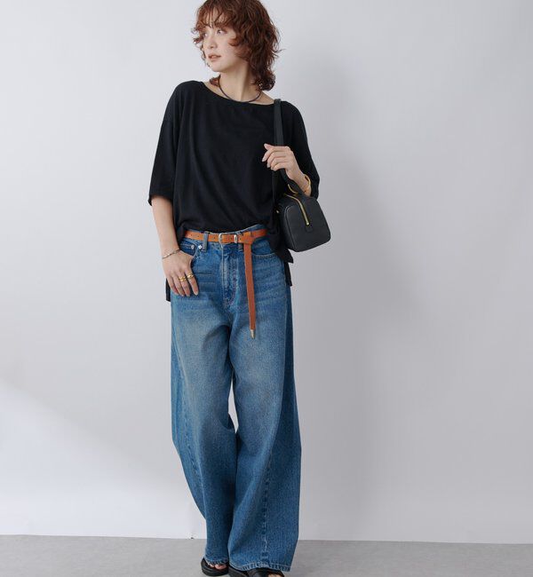  「【MONN.:. （モン）】LOOSE KNIT Tee」|ニット・セーター|