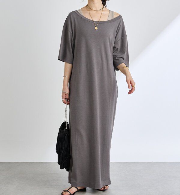  「MYSELFbyRD/LONG TANK SLIP」|キャミソール|