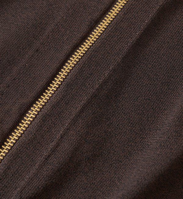  「【大人のこなれ感】ZIPニットカーディガン」|カーディガン|