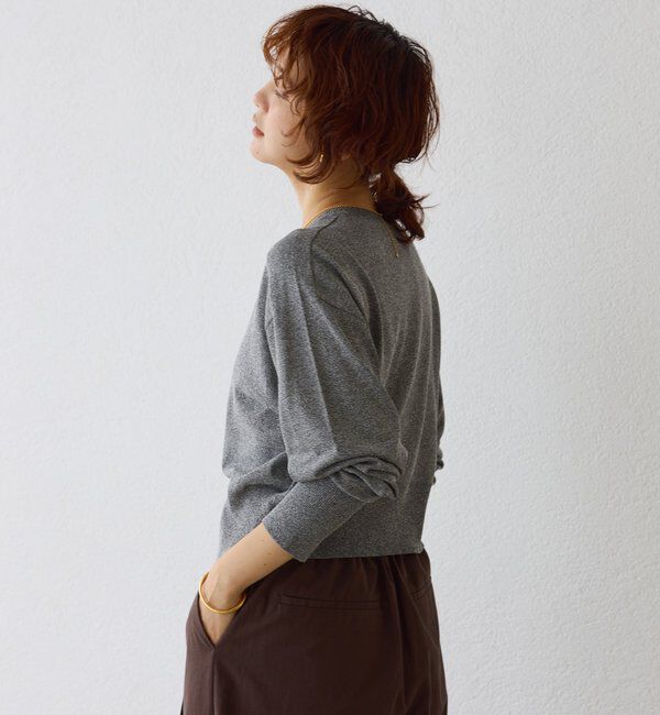  「【大人のこなれ感】ZIPニットカーディガン」|カーディガン|