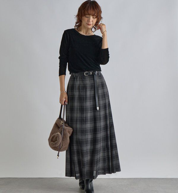  「【シーズンムード高まる】フロッキーチュールロンTee」|Tシャツ・カットソー|