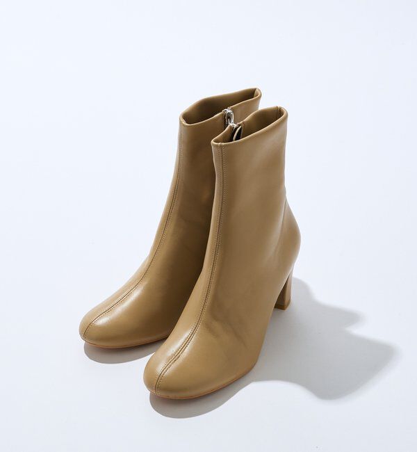  「【安定感◎】ラウンドトゥショートブーツ」|ショートブーツ|