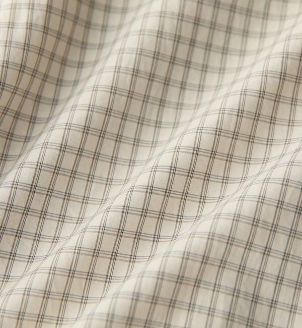  「【着こなしのアクセントに】ヴィンテージライクコットンチェックシャツ」|シャツ・ブラウス|