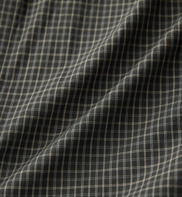  「【着こなしのアクセントに】ヴィンテージライクコットンチェックシャツ」|シャツ・ブラウス|