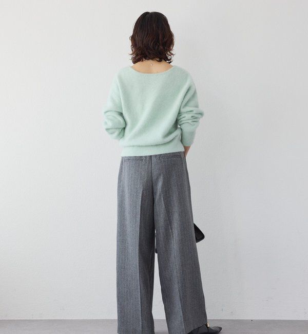  「【セットアップ対応可】ウーリーツイル2タックパンツ」|チノ|