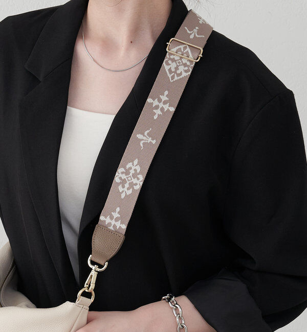  「エンボスモノグラムショルダーバッグ」|ショルダー・メッセンジャー|