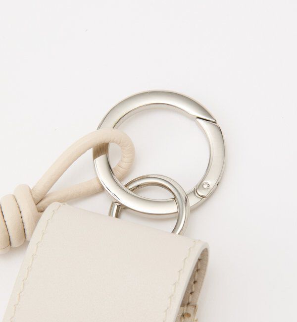  「【再値下げ】リップポーチ付きレザーチャーム」|チャーム・キーホルダー|