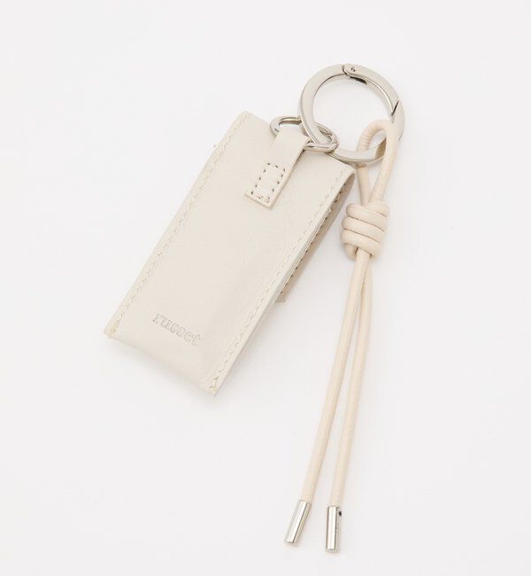  「【再値下げ】リップポーチ付きレザーチャーム」|チャーム・キーホルダー|