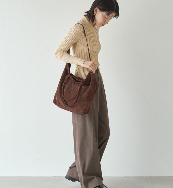  「【再値下げ】スエード2WAYトートバッグ」|トートバッグ|