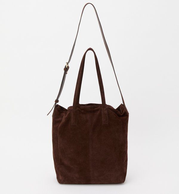  「【再値下げ】スエード2WAYトートバッグ」|トートバッグ|