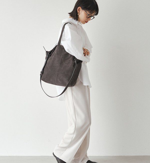  「【再値下げ】スエード2WAYトートバッグ」|トートバッグ|
