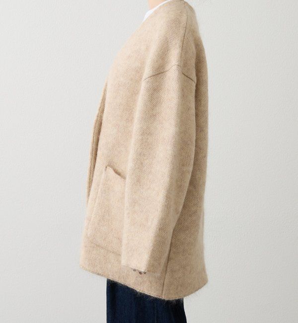  「【再値下げ】モヘアダブルニットコート」|その他|