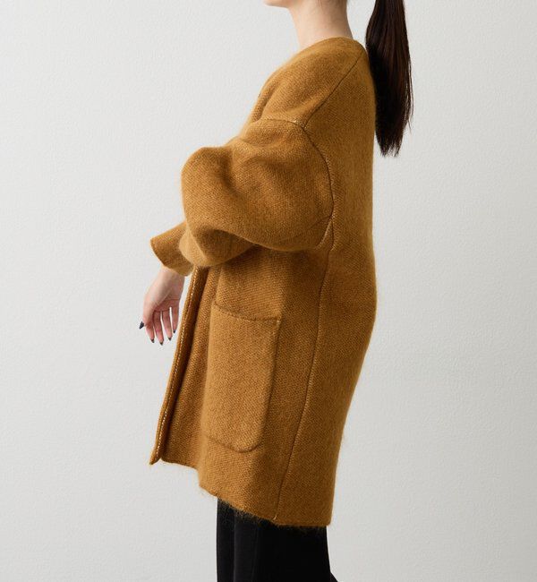  「【再値下げ】モヘアダブルニットコート」|その他|