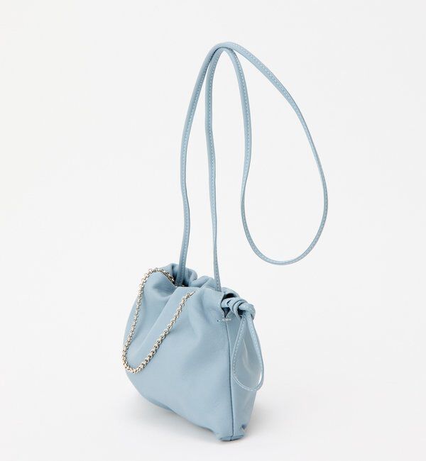  「レザー巾着4WAYミニショルダーバッグ」|ショルダー・メッセンジャー|