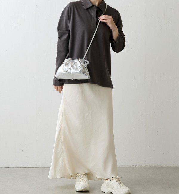  「レザー巾着4WAYミニショルダーバッグ」|ショルダー・メッセンジャー|