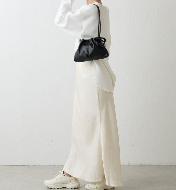  「レザー巾着4WAYミニショルダーバッグ」|ショルダー・メッセンジャー|