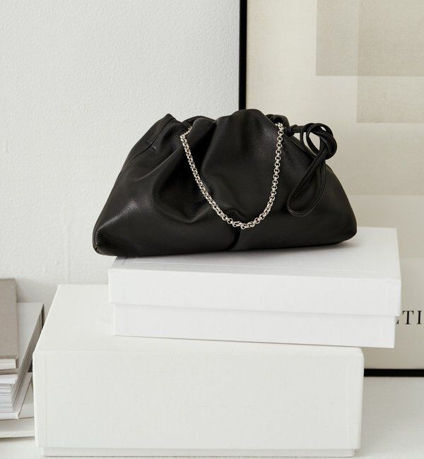  「レザー巾着4WAYミニショルダーバッグ」|ショルダー・メッセンジャー|