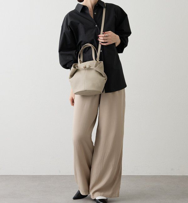  「レザー2WAYミニトートバッグ」|トートバッグ|