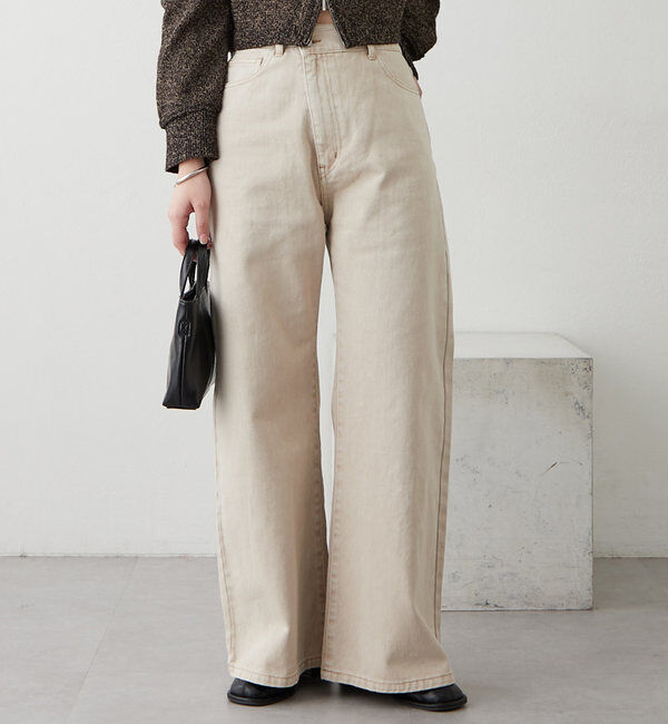  「【新色ブルー登場！】フレアデニム」|デニム|