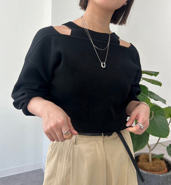  「クロスニットSET」|ニット・セーター|