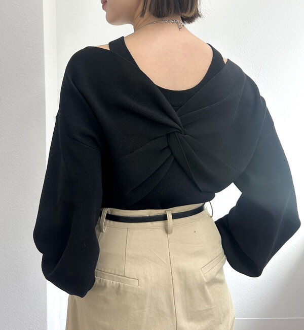  「クロスニットSET」|ニット・セーター|