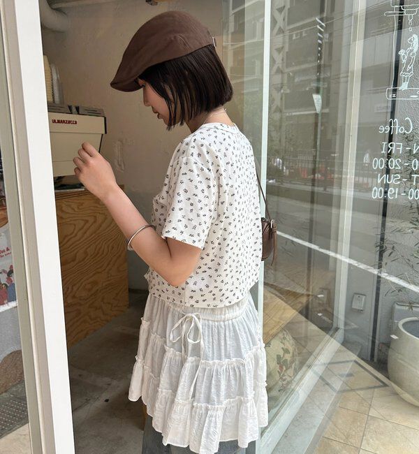  「ティアードキャミチュニック」|シャツ・ブラウス|